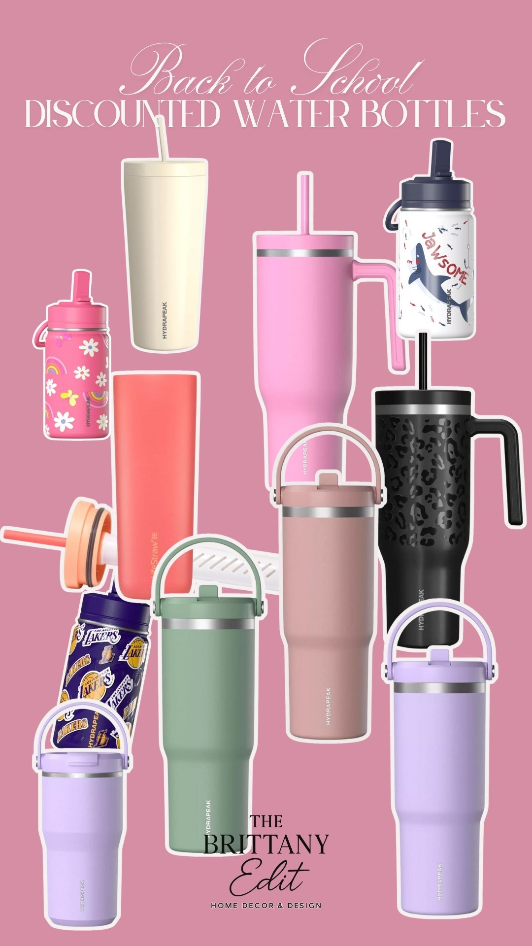 Found these water bottles in various sizes for all ages! They are currently discounted for online purchase only!

#LTKHome #LTKKids #LTKSaleAlert
