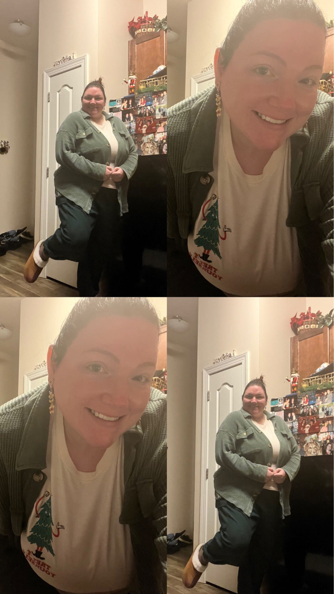 Today’s OOTD 🎄❤️
Y’all need these joggers from Aerie! They are so soft and comfy! I’m wearing xxl!

#LTKSeasonal #LTKHoliday #LTKplussize