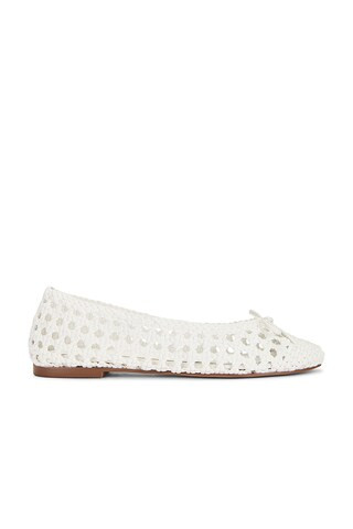 Flora Ballerinas in Blanc | Revolve Clothing (Global)