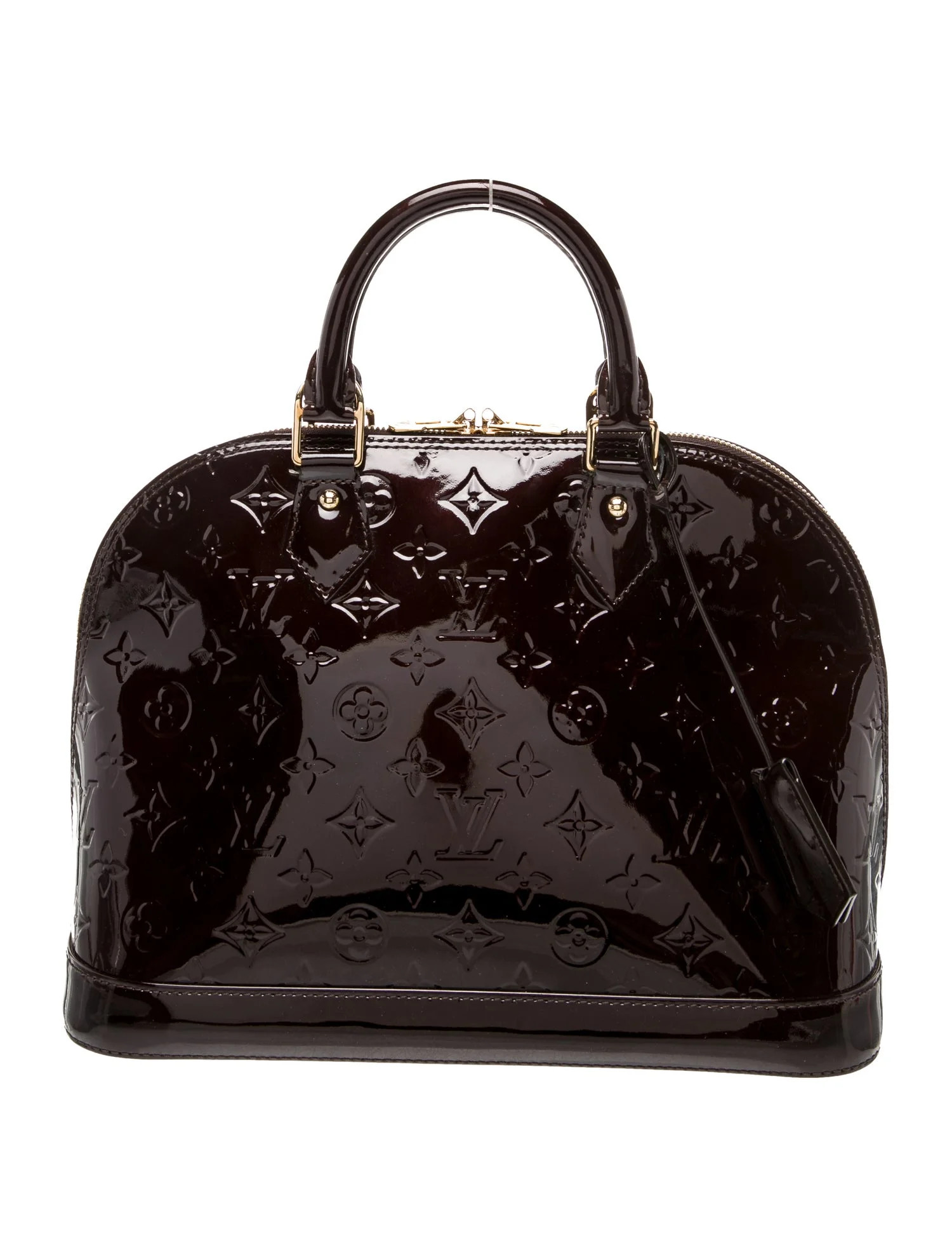 Vernis Patent Leather Alma PM | The RealReal