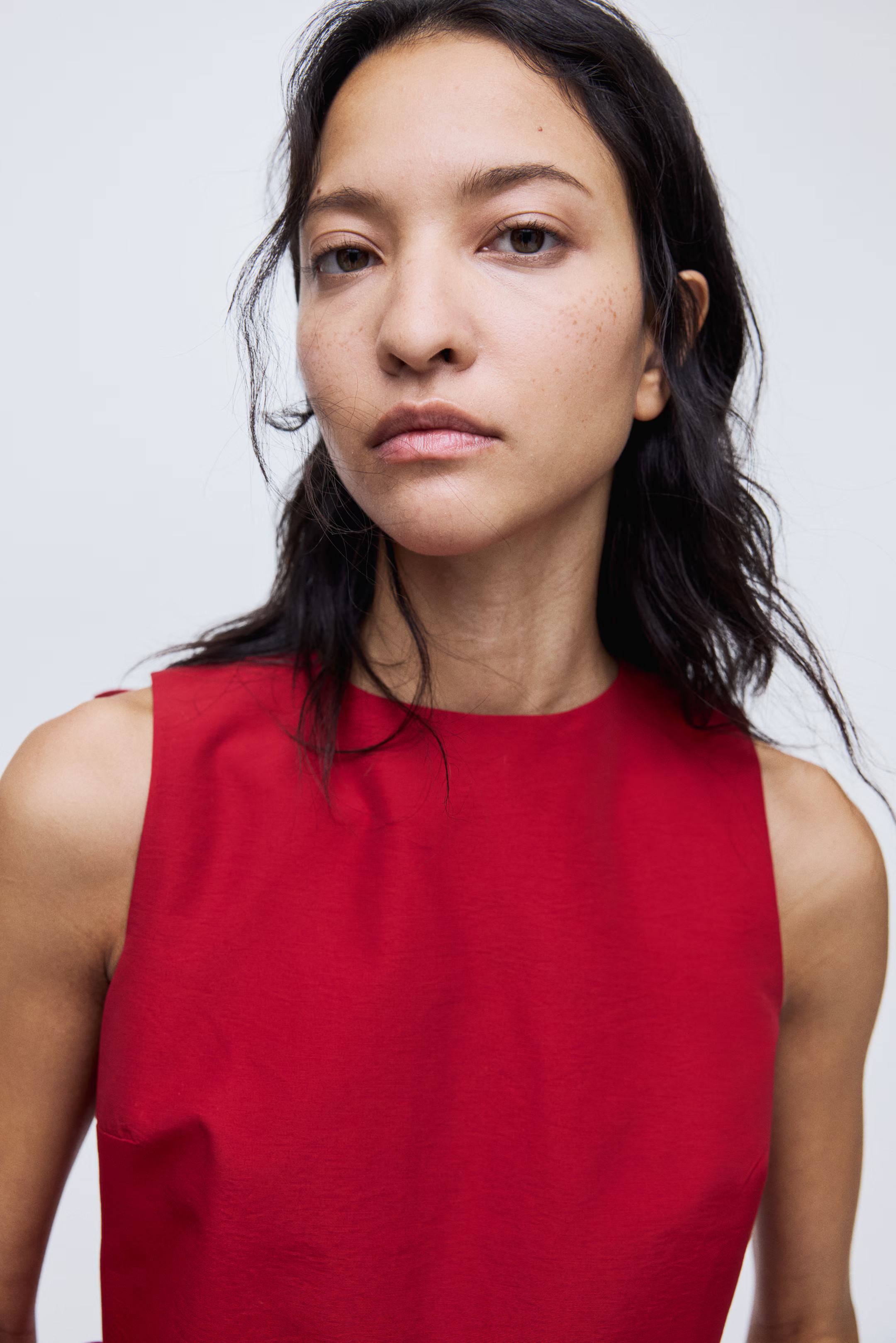 Tie-detail peplum top | H&M (UK, MY, IN, SG, PH, TW, HK)