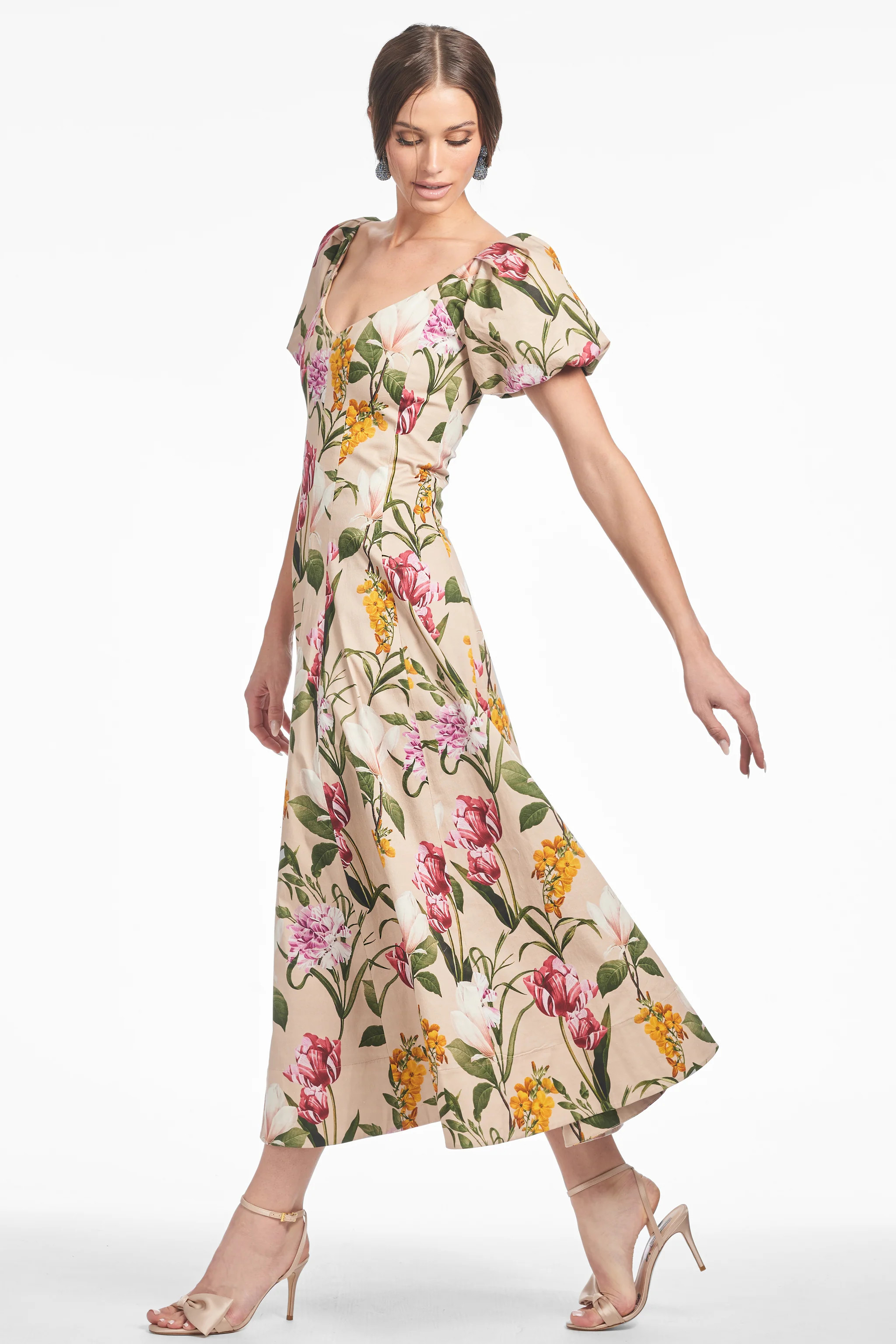 MAGNOLIA DRESS - FRENCH BRISTRE BLOSSOMS | Sachin and Babi