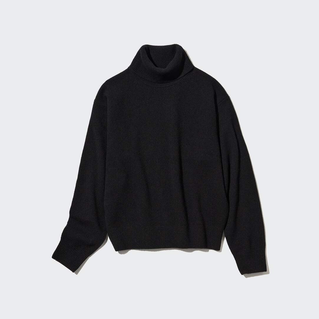 Premium Lambswool Turtleneck Jumper | UNIQLO (UK)