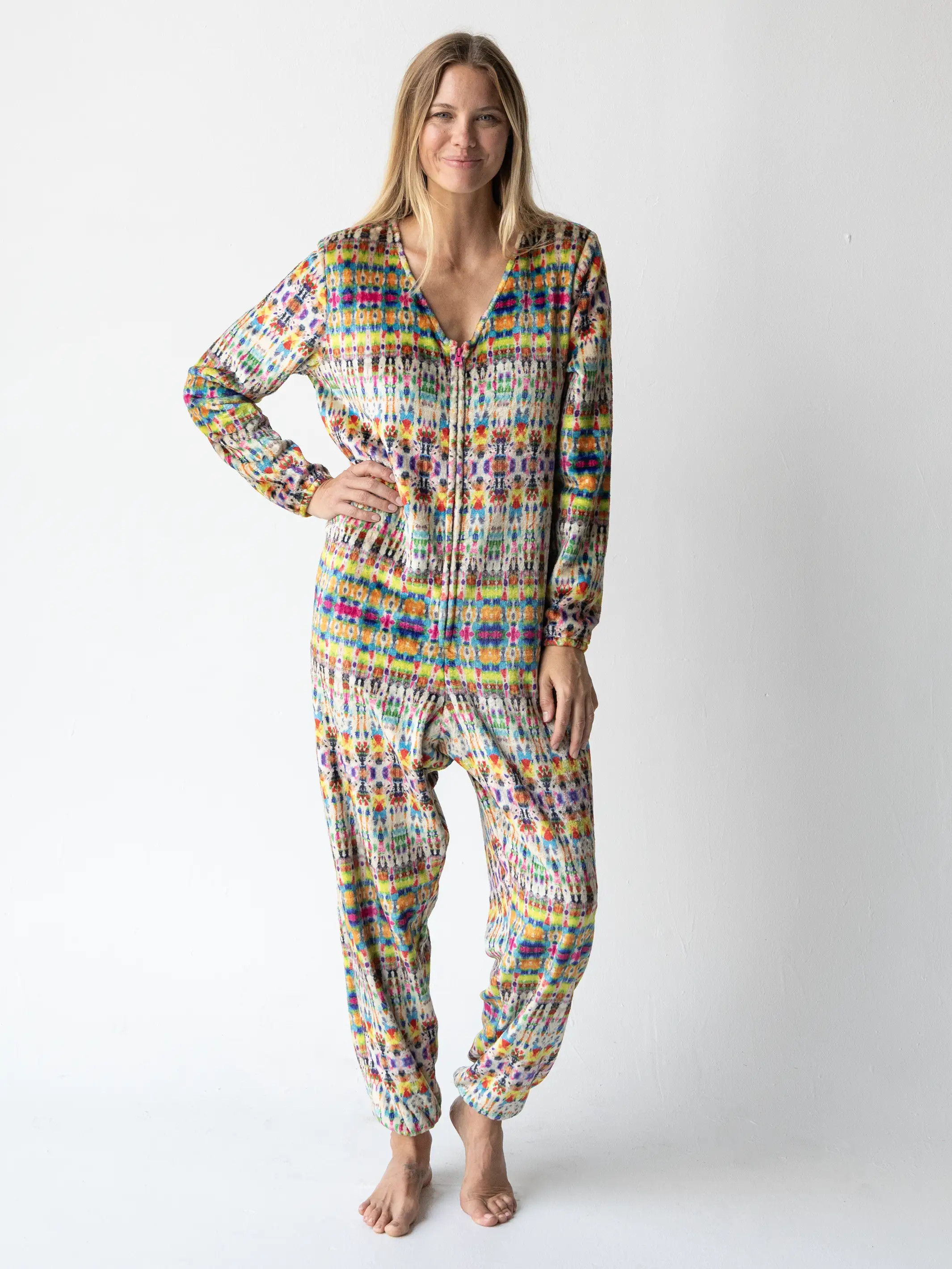 Fleece Onesie Pajamas | Natural Life