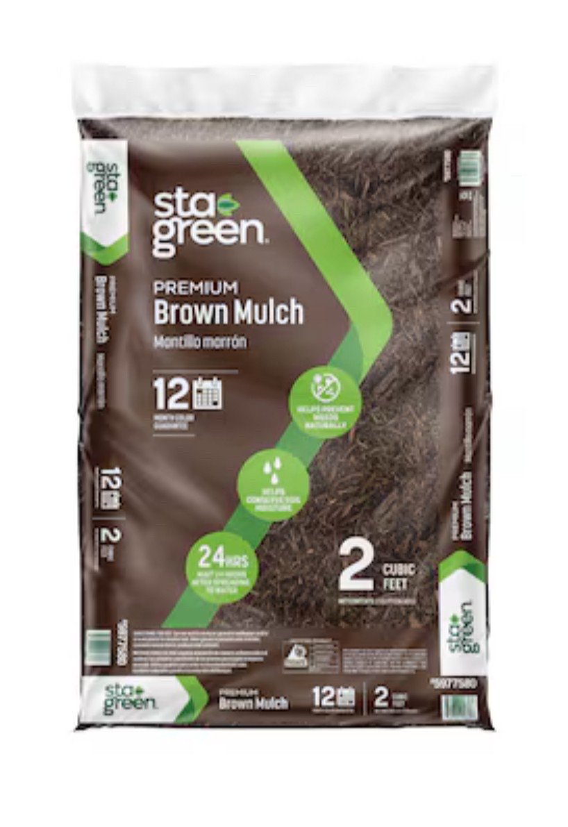 Sta-Green Premium 2-cu ft Brown Mulch

#LTKSaleAlert #LTKFindsUnder50 #LTKHome