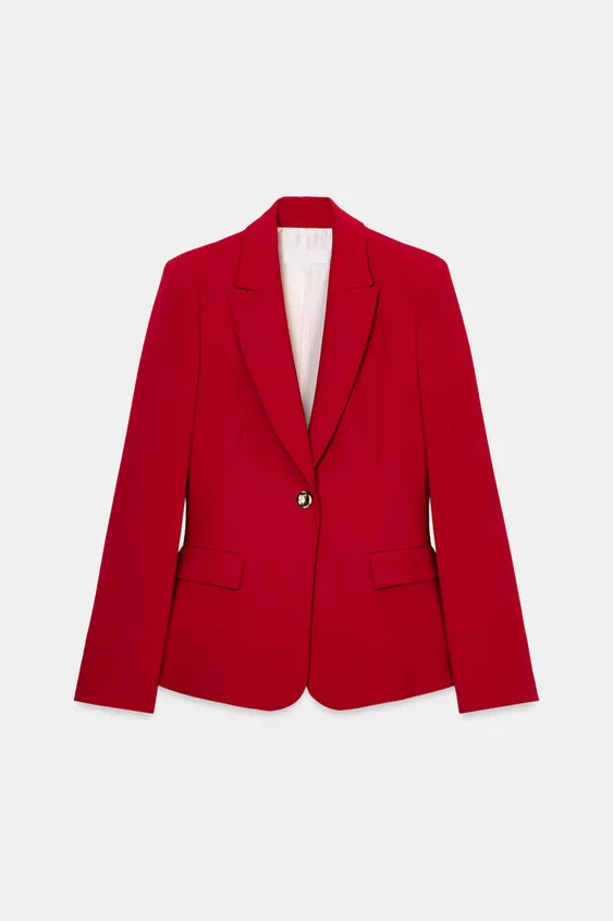 TAILORED BLAZER WITH SHOULDER PADS | Zara US
