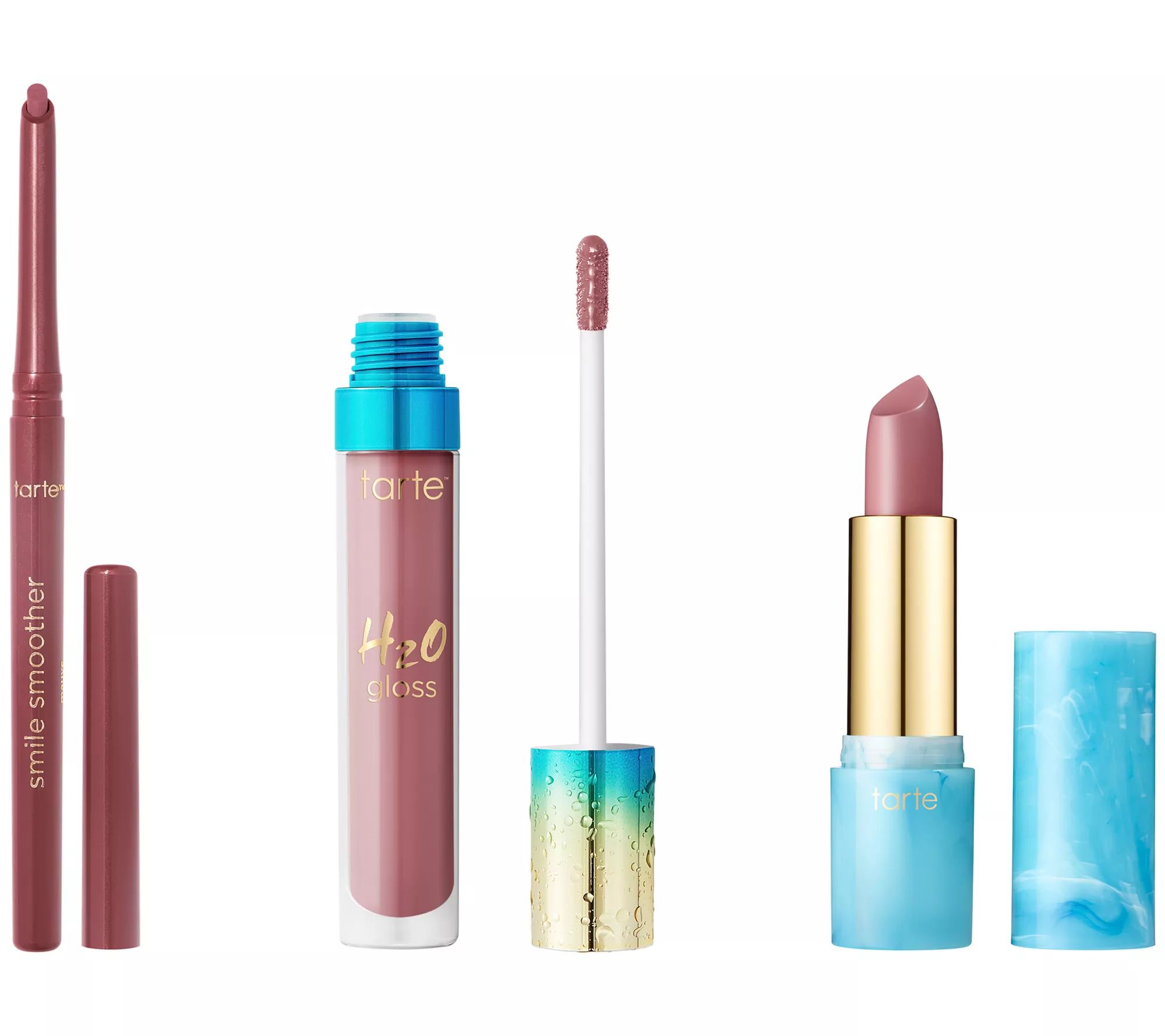tarte Smile Smoother 3-Piece Lip Collection - QVC.com | QVC