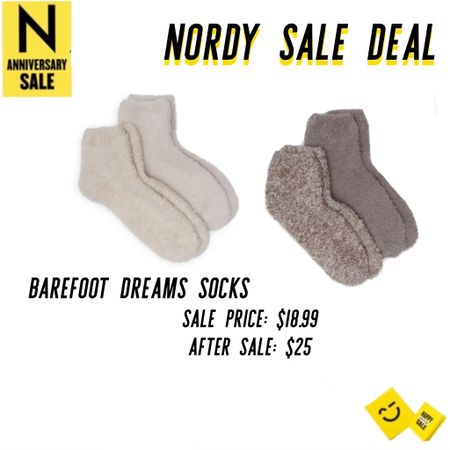 Barefoot dreams socks are still available in the Nordstrom sale! There’s multiple color and length options - if you want a shorter ankle fit sock or a higher length sock. These socks are buttery soft and in the anniversary sale they’d make a great holiday gift! Nordstrom sale, nordstrom sock sale, barefoot dreams socks, barefoot dreams sale 

#LTKSeasonal #LTKshoecrush #LTKxNSale
