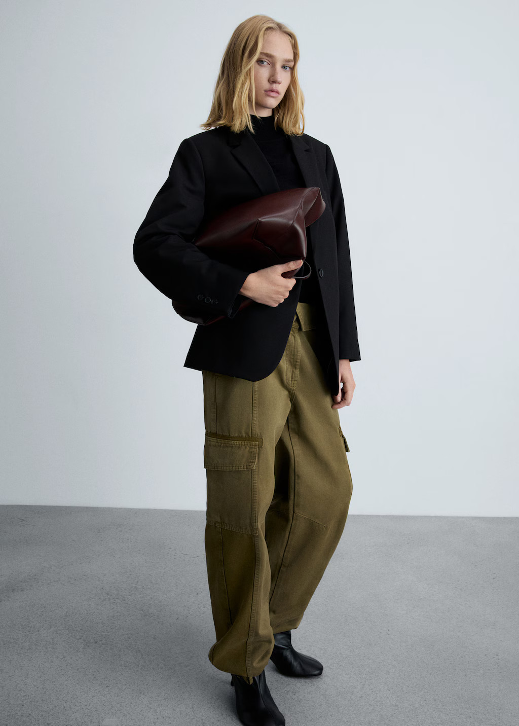 Shopper bag with metallic detail | MANGO (UK)