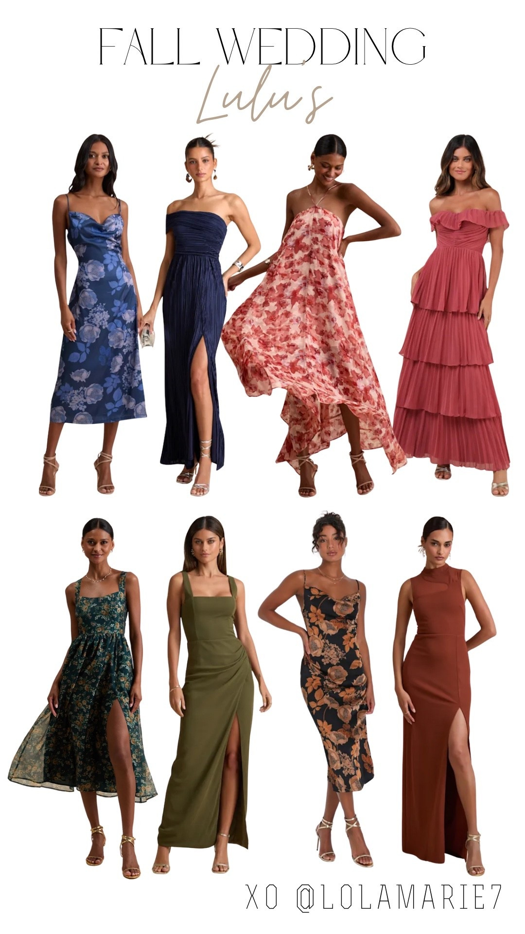 Wedding Guest Style from Lulu’s!

#weddingguest #lulus #fallwedding #fallformal 

#LTKStyleTip #LTKWedding #LTKFindsUnder100