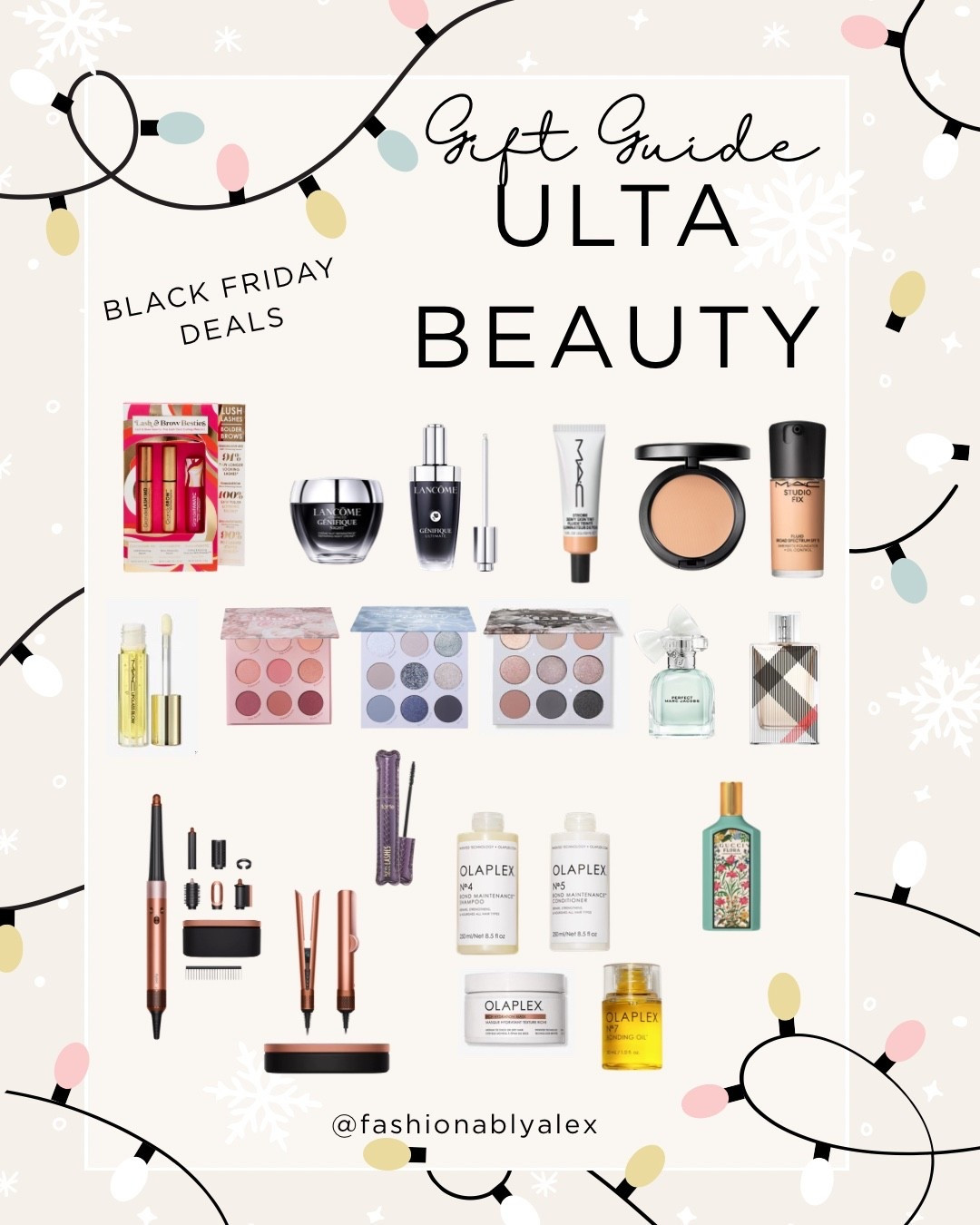 Ulta Beauty Gift Guide with Black Friday prices! Happy shopping! 

#LTKCyberWeek #LTKGiftGuide #LTKHoliday