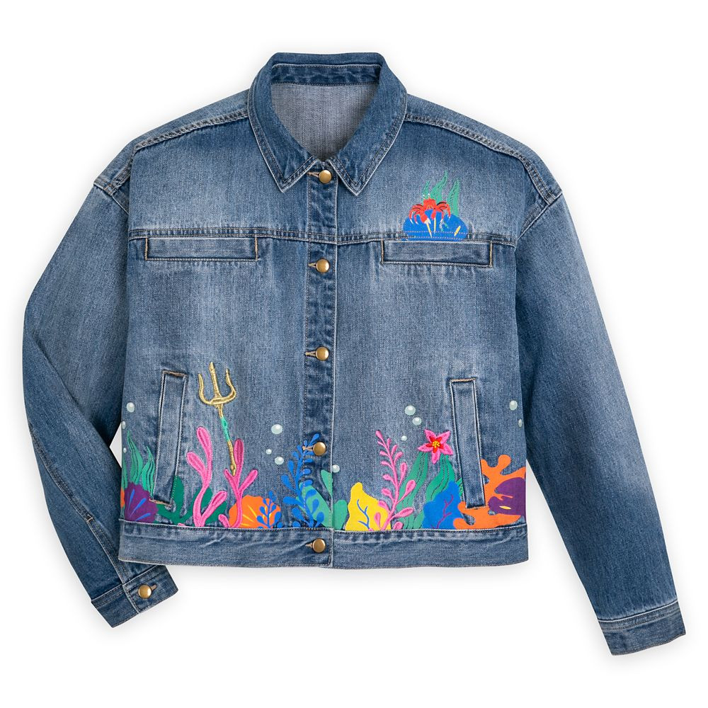 The Little Mermaid Denim Jacket for Women – Live Action Film | Disney Store