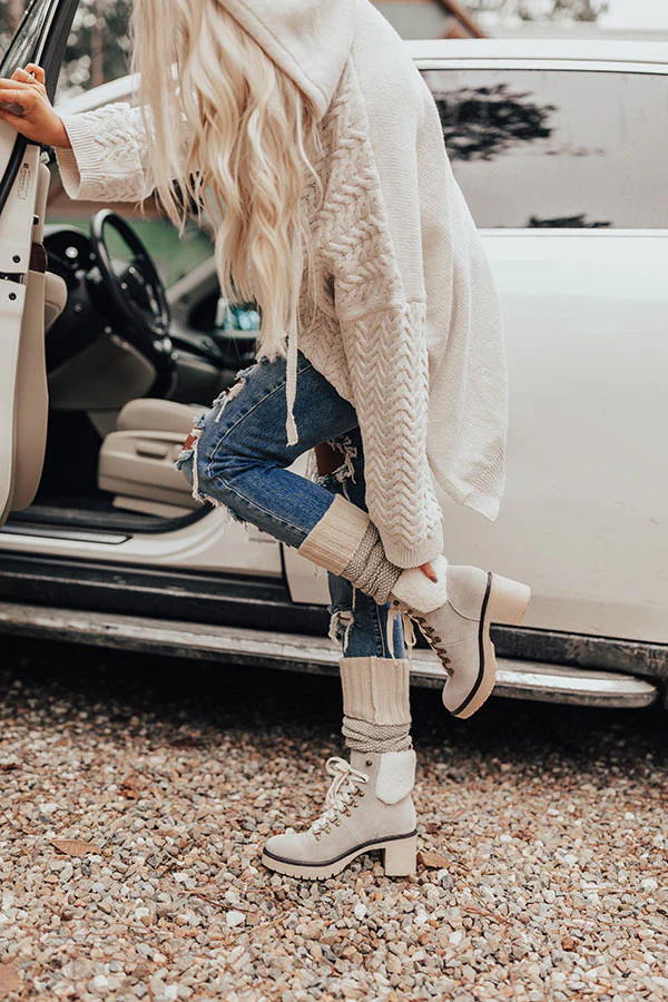 The Remi Bootie In Grey | Impressions Online Boutique