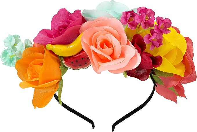 Talking Tables Boho Tropical Decorations Supplies Cuban Headband Mexican Theme, Luau, Hawaiian Bi... | Amazon (US)
