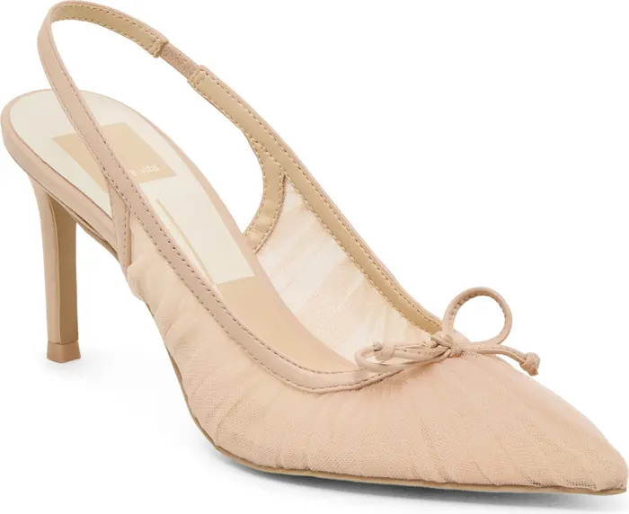 Yela Slingback Pointed Toe Pump (Women) | Nordstrom