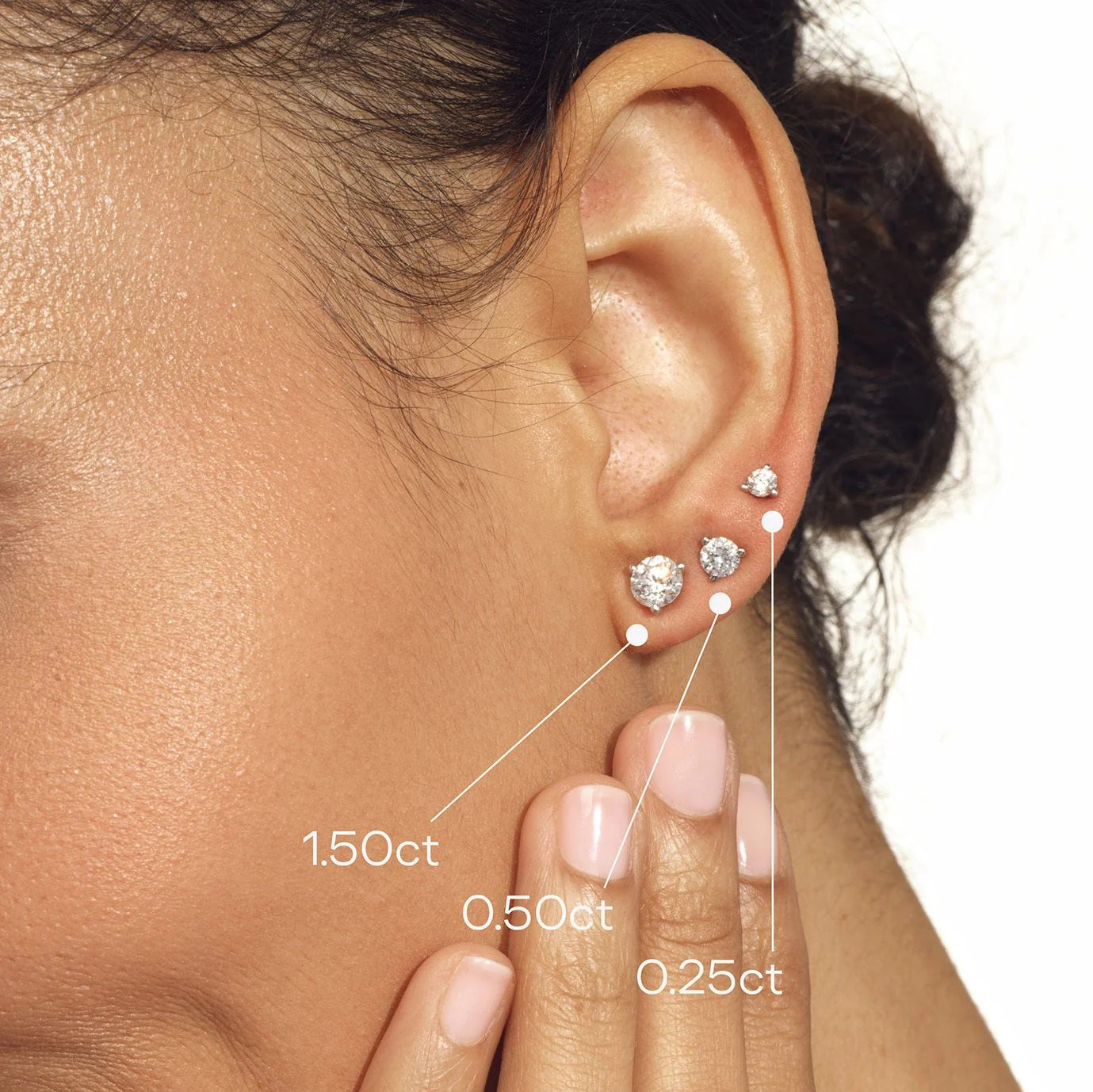 Signature Diamond Studs | Stephanie Gottlieb Fine Jewelry