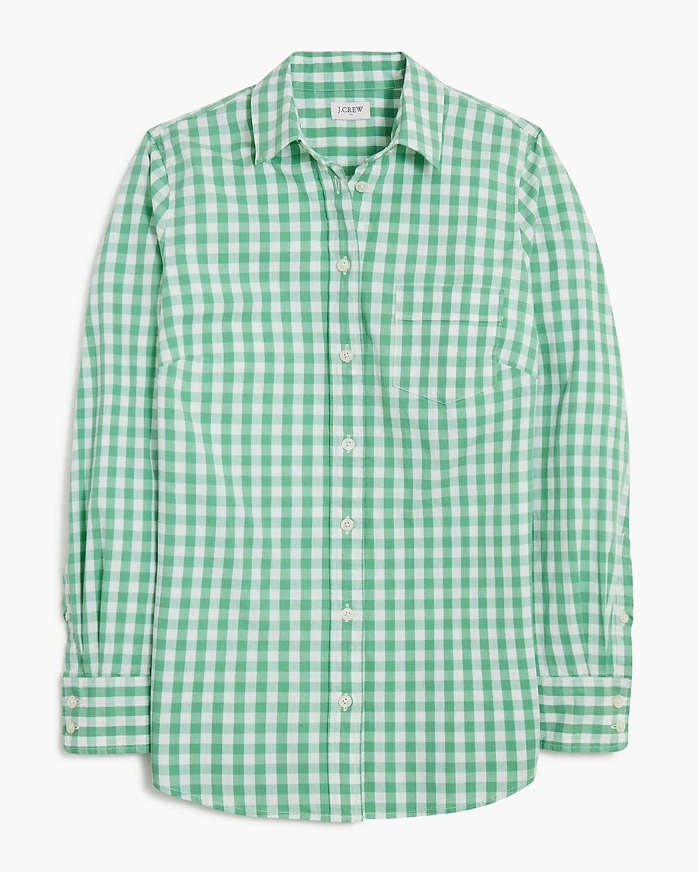 Petite lightweight cotton-blend shirt in signature fit | J.Crew Factory