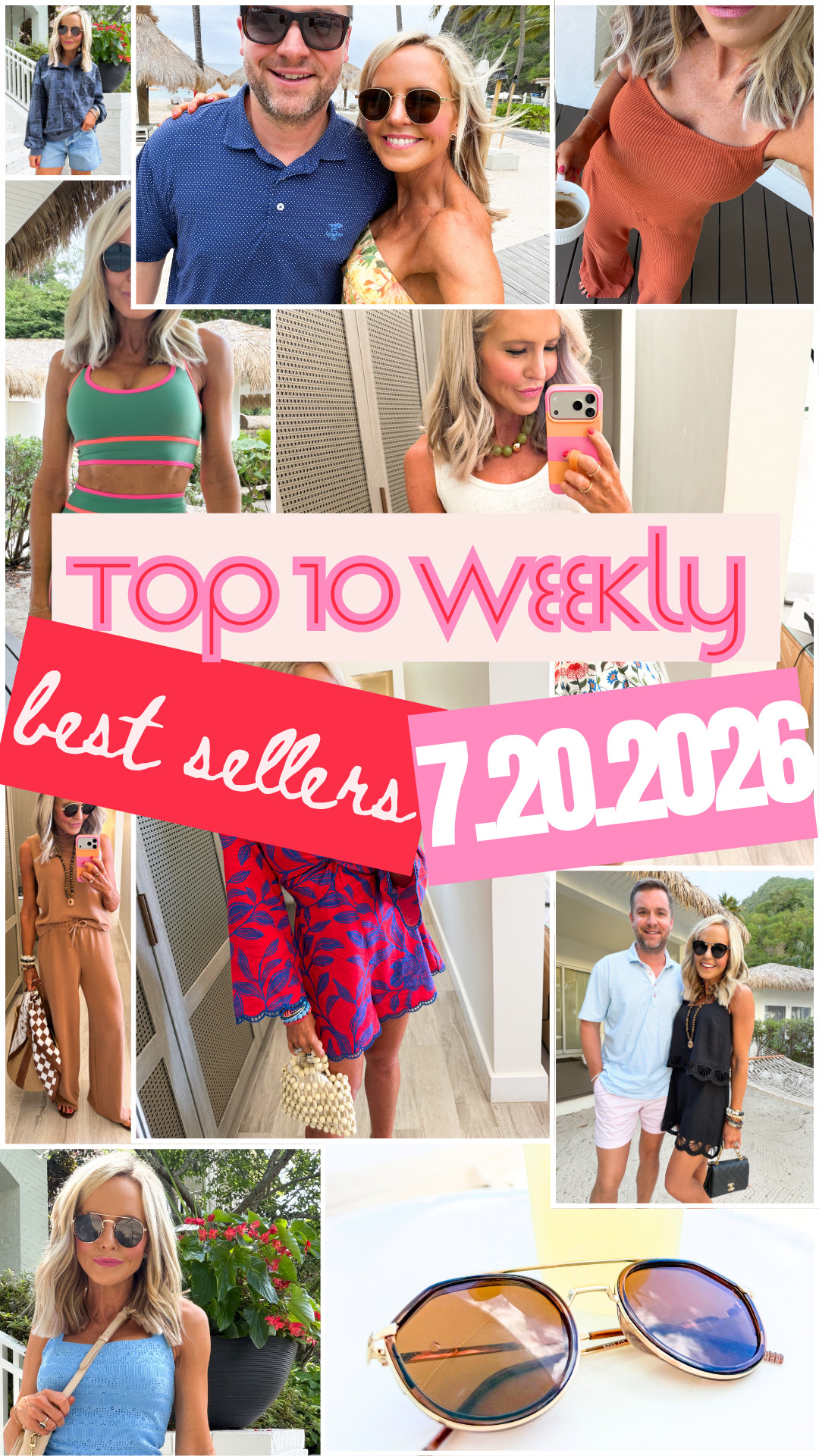 ✨ Top 10 Weekly Best Sellers | 7.20.26 ✨ You all have been LOVING these lately 👀💛  

 #LTKootd #LTKSeasonal #LTKTravel
