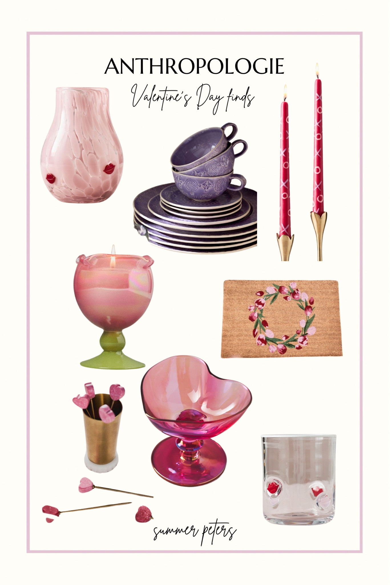 Anthropologie Valentine’s Day finds 

#LTKSeasonal #LTKHome #LTKFindsUnder50