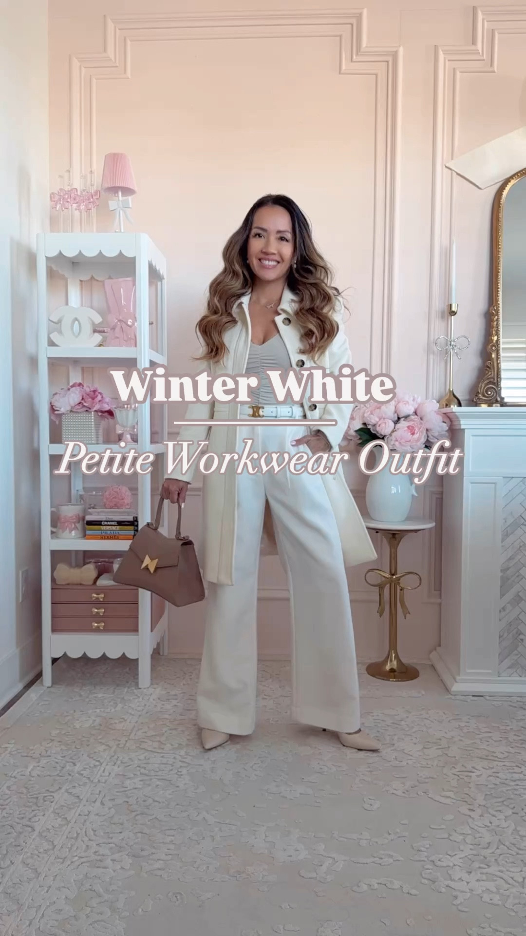 Winter white petite work outfit 

jacket - 00P
pants - 24 short 

#LTKFindsUnder100 #LTKWorkwear #LTKWatchNow