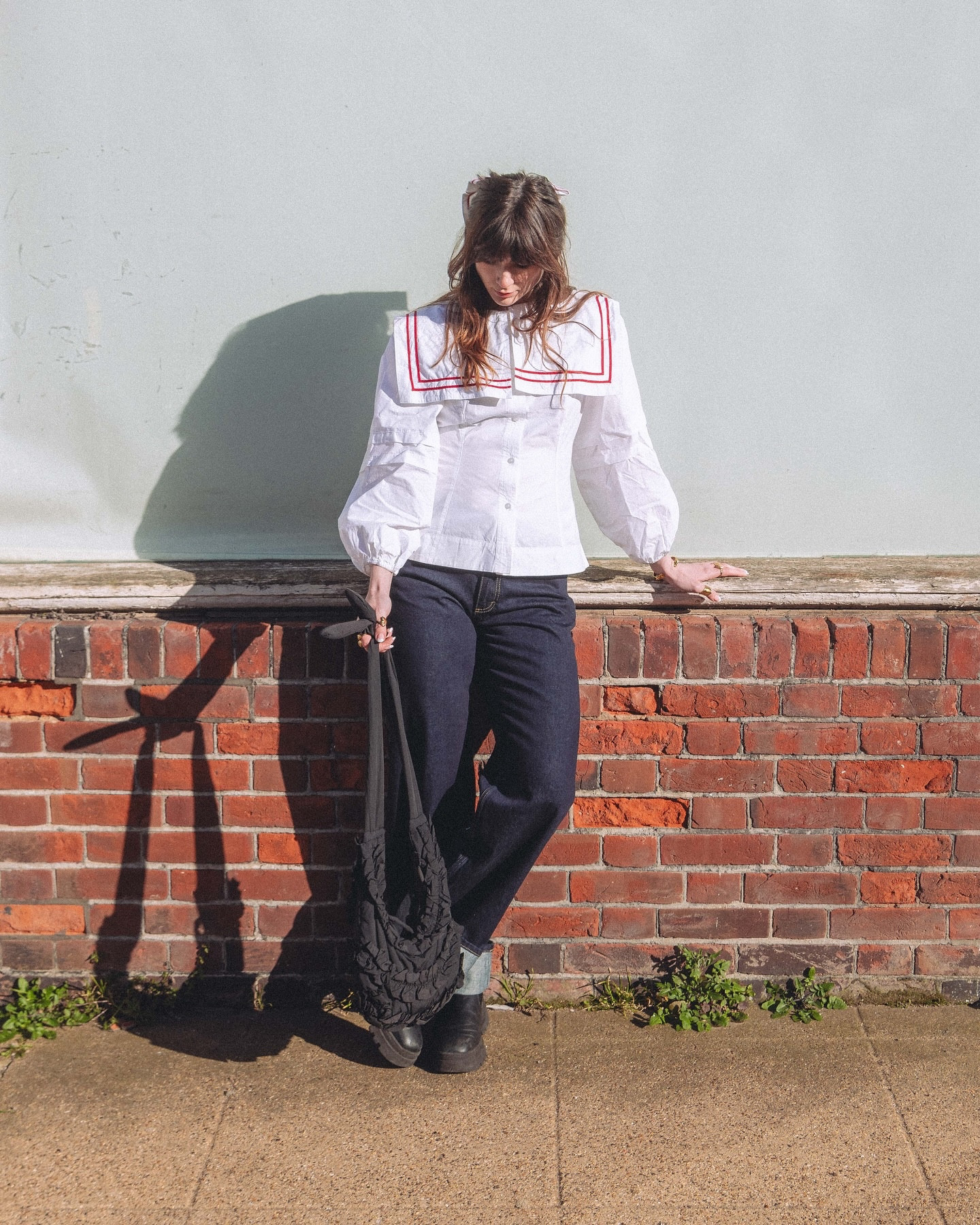 The blouse of the year IMO! 

PR items tagged 
.
.
.

#DamsonMadder #SailorCollar #MargateStyle #VintageMood #SpringLayers #CoolGirlsWear #StyleNotes #WhatIWore #SlowFashion