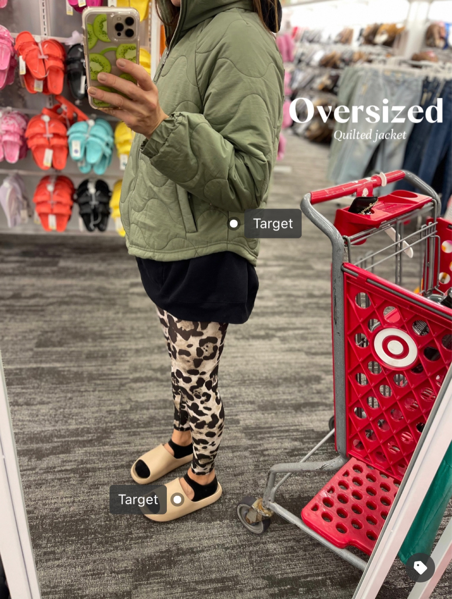 I’m into this lightweight quilted jacket. It’s definitely oversized and a lil boxy, but It’s the perfect mossy green. Great for layering☺️
#ltkover40 #ltkseasonal #ltksalealert
#targetstyle

#LTKfindsunder100 #LTKfindsunder50 #LTKbump