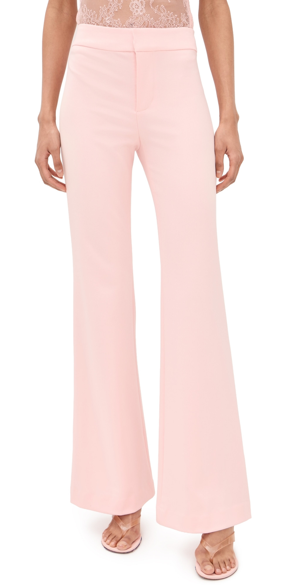 ALICE + OLIVIA Andrew Pants English Rose 6 | Shopbop