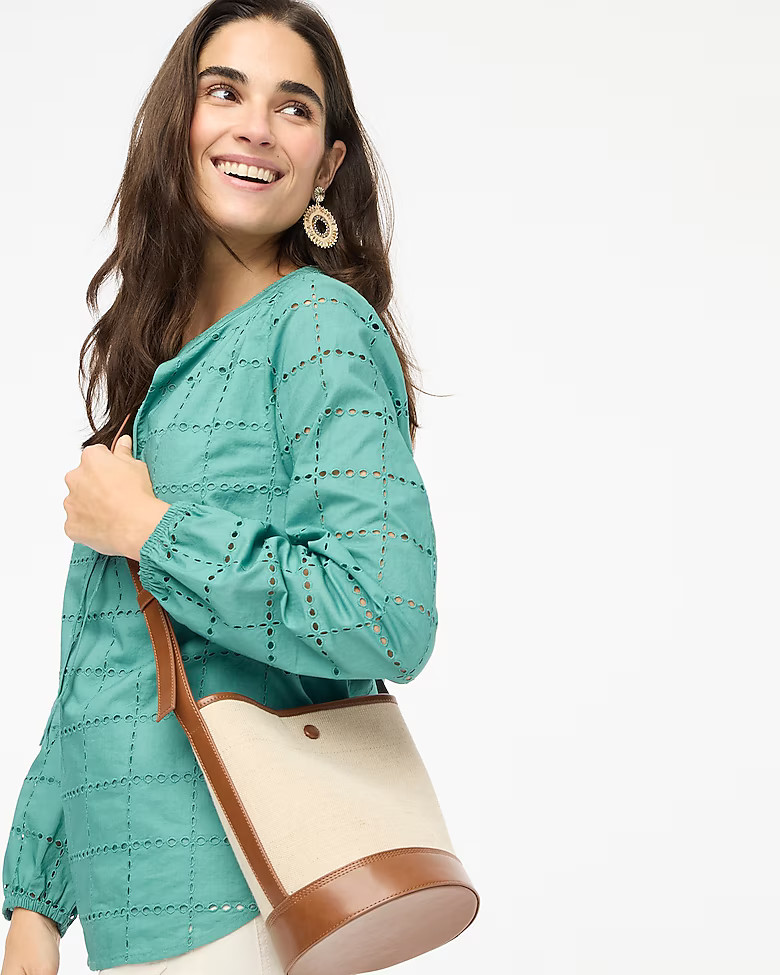 Canvas bucket bag | J.Crew Factory