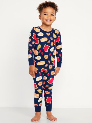 Printed Snug-Fit Pajama Set for Toddler & Baby | Old Navy (US)