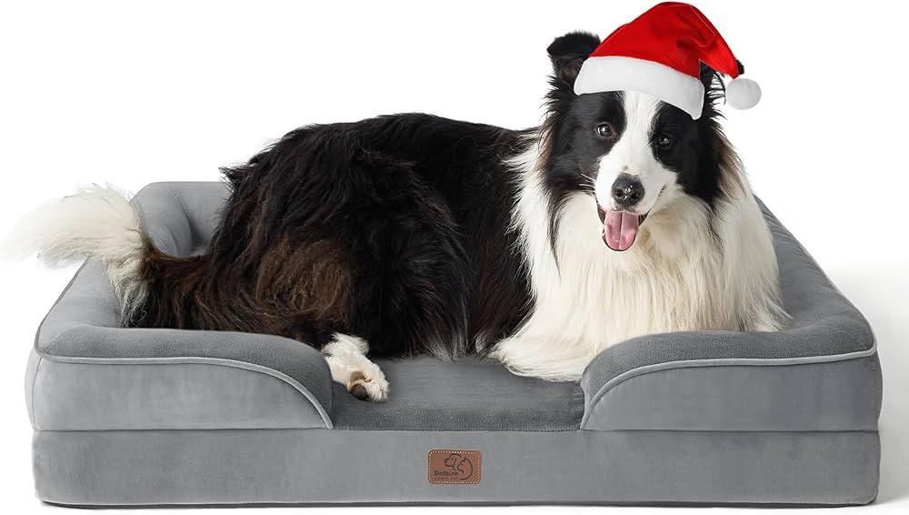 Bedsure Orthopedic Dog Bed for Large Dogs - Big Washable Dog Sofa Beds Large, Supportive Foam Pet... | Amazon (US)
