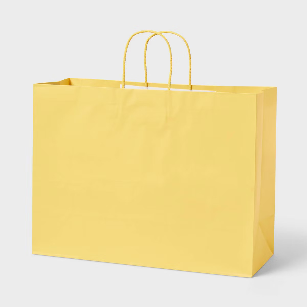 Medium Gift Bag Solid Yellow - Spritz™ | Target