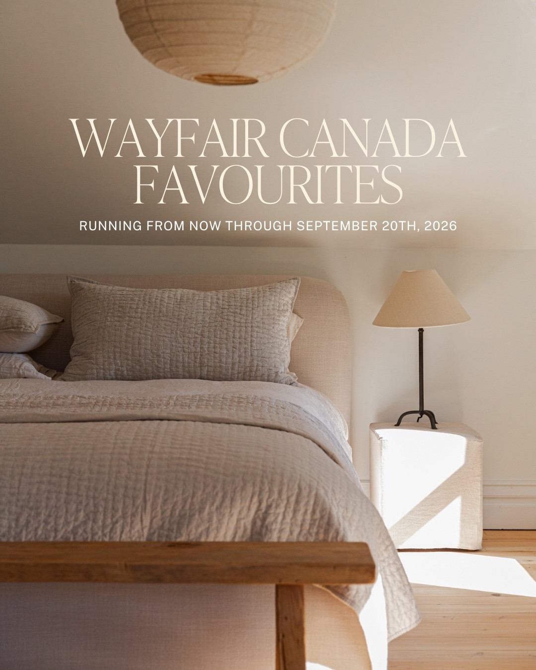Wayfair Canada’s Fall Sale is ON, with up to 70% off through September 20th, 2026!
We rounded up our favourite Wayfair Canada pieces, including the ones that have lived in our homes for years, survived real life, and that we would absolutely buy all over again.
Basically, the good stuff. The tried, tested, still-love-it stuff. And right now, a whole lot of it is on sale.
@wayfaircanada #WayfairCAHome #WayfairCAPartner

#LTKsale #LTKcanada #LTKcanada #LTKfall #LTKsale #LTKhome