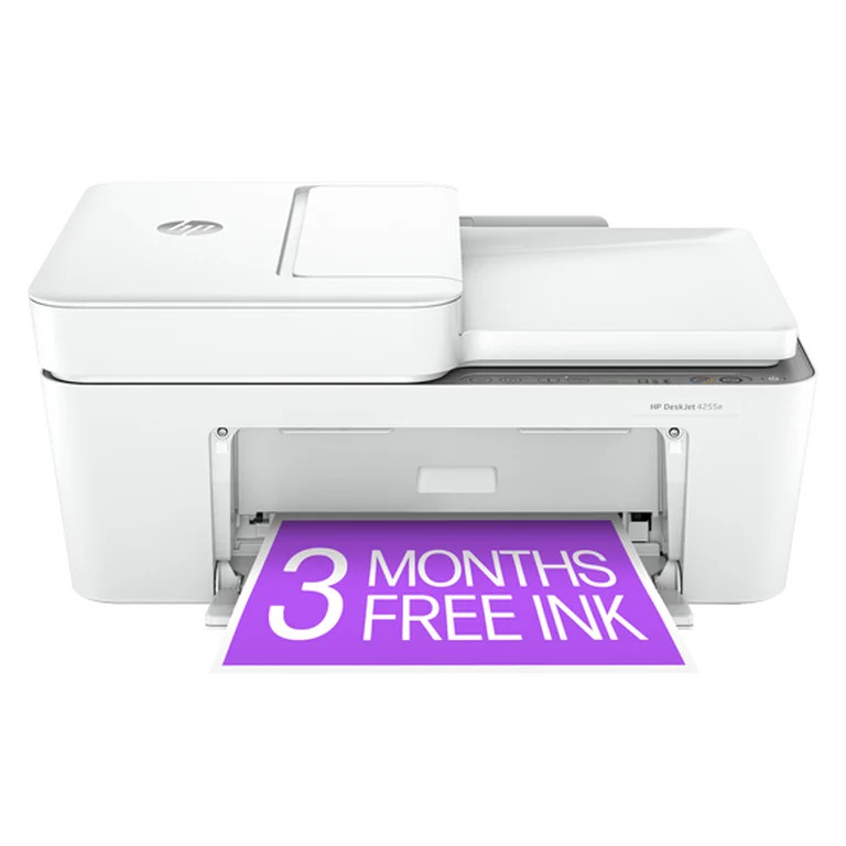 HP DeskJet 4255e All-in-One Printer with 3 Months of Instant Ink for free with HP+ | Walmart (US)