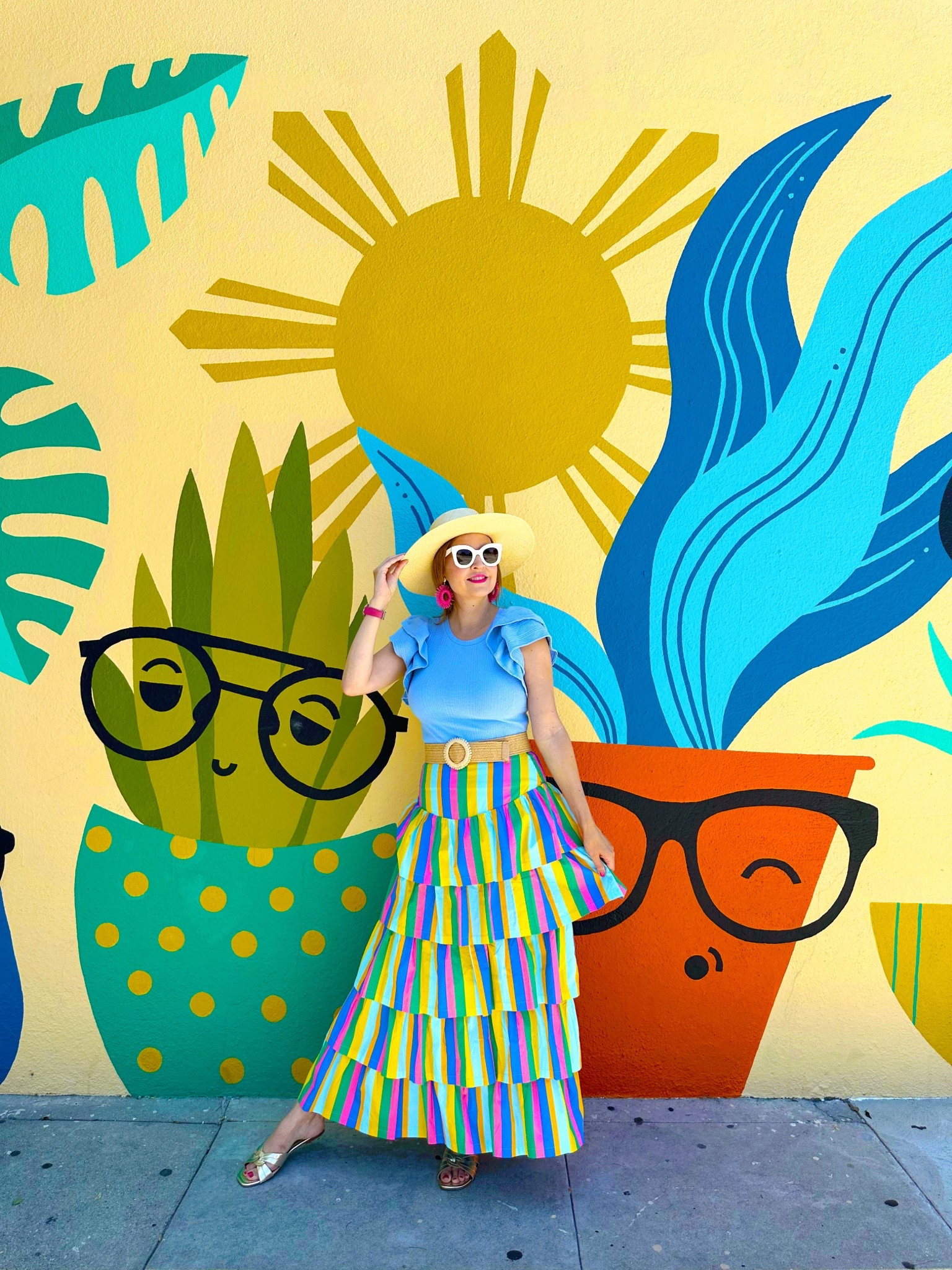 Summer ruffle skirt 

#LTKSeasonal #LTKSaleAlert #LTKFindsUnder50