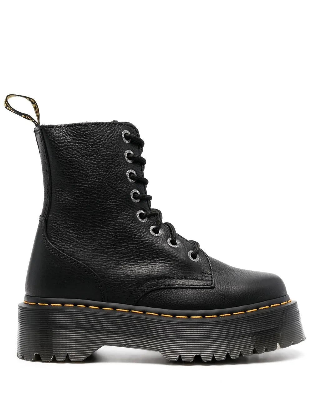 Dr. Martens Bota Jadon III Pisa De Couro | Preto | FARFETCH BR | Farfetch (BR)