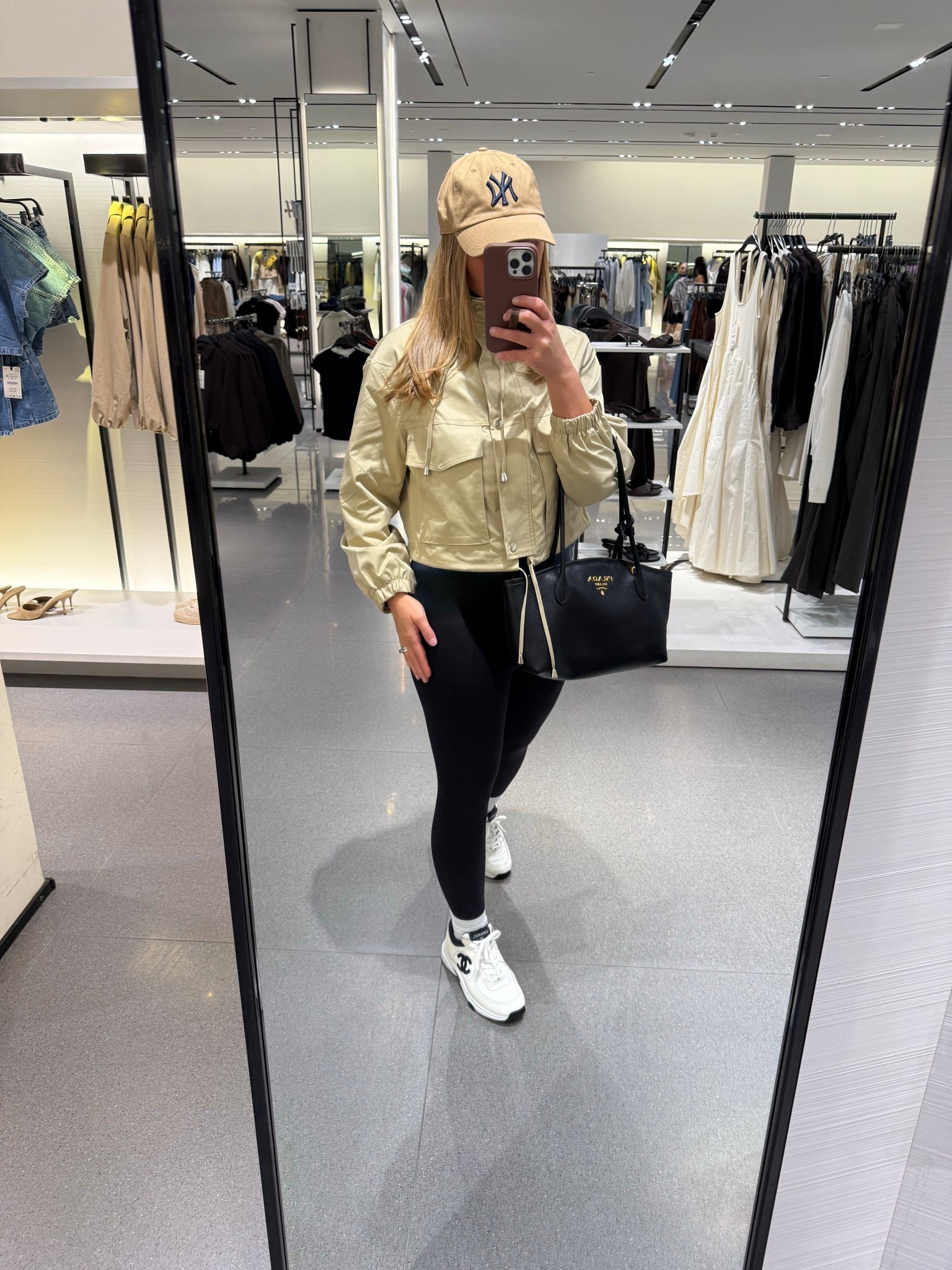 Loving this lightweight cropped jacket!  It’s the perfect piece to throw on to run errands or to grab a casual dinner. It works with athletic pants or jeans  

#LTKgrwm #LTKootd #LTKActive