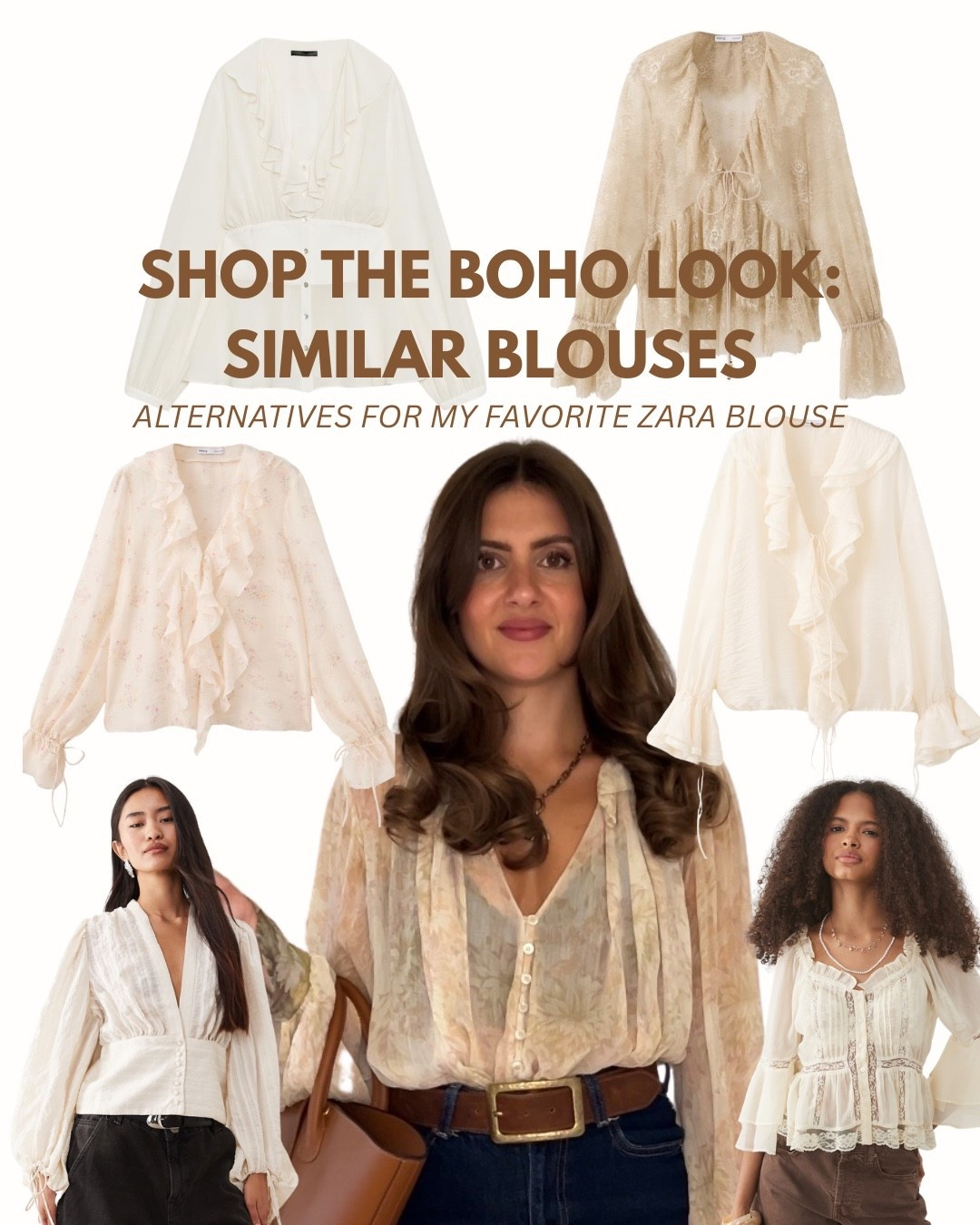Alternatives for my fave Zara blouse 🤍

#LTKFashionMonth #LTKautumn #LTKsummer