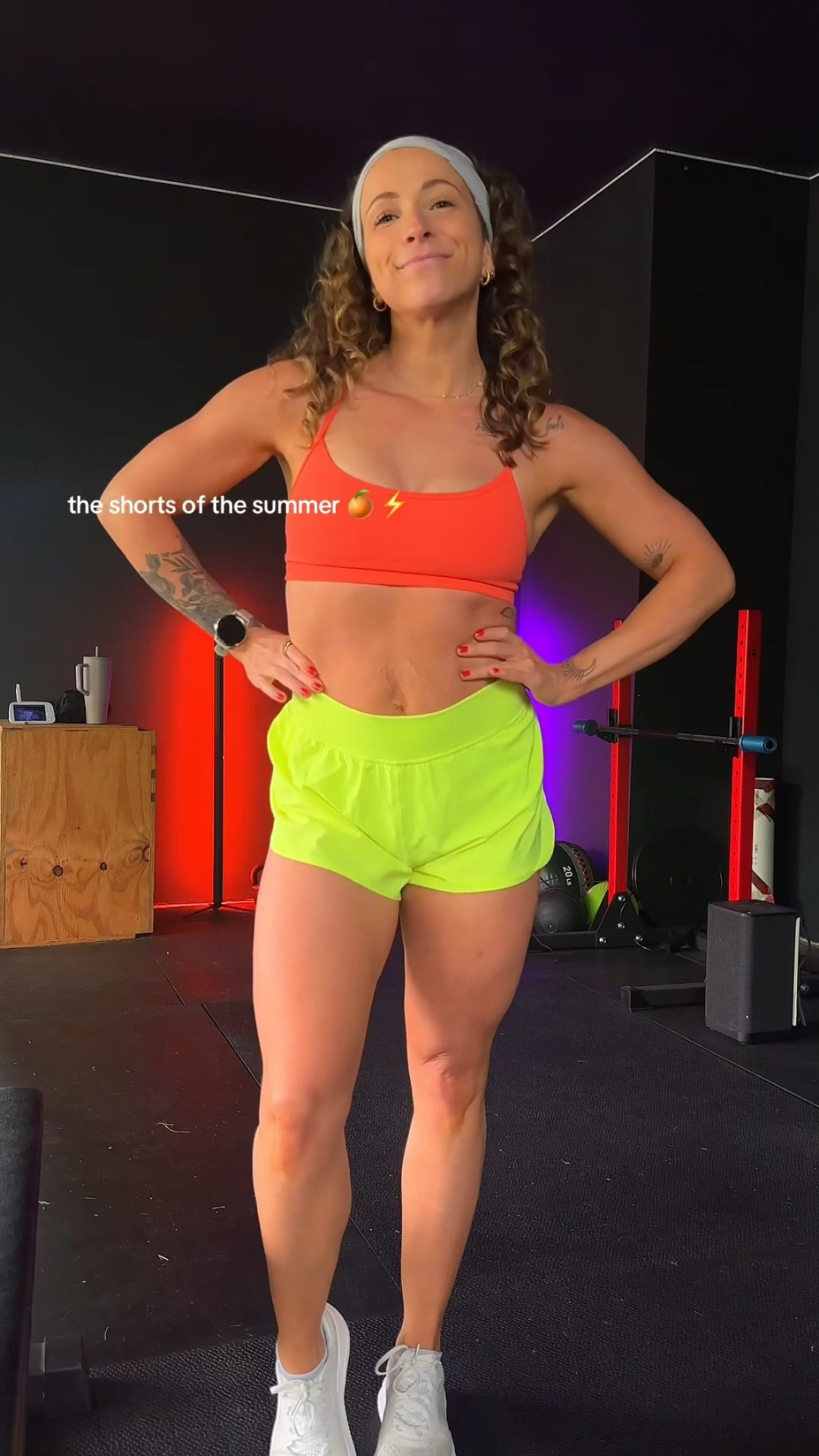 These shorts ⚡️ 🍊 

#LTKActive