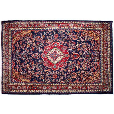 Arrianne One-of-a-Kind 7'1" x 10'11" 1970s Area Rug in Blue/Red | Wayfair North America