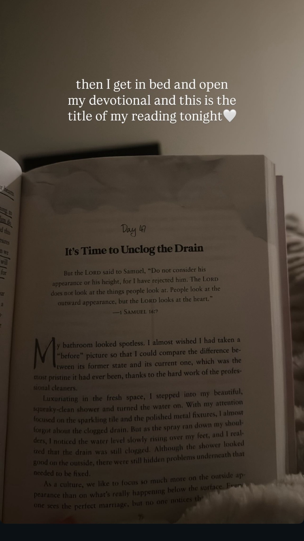My current devotionals book💌

#LTKmorningroutine #LTKselfcare #LTKdayinmylife