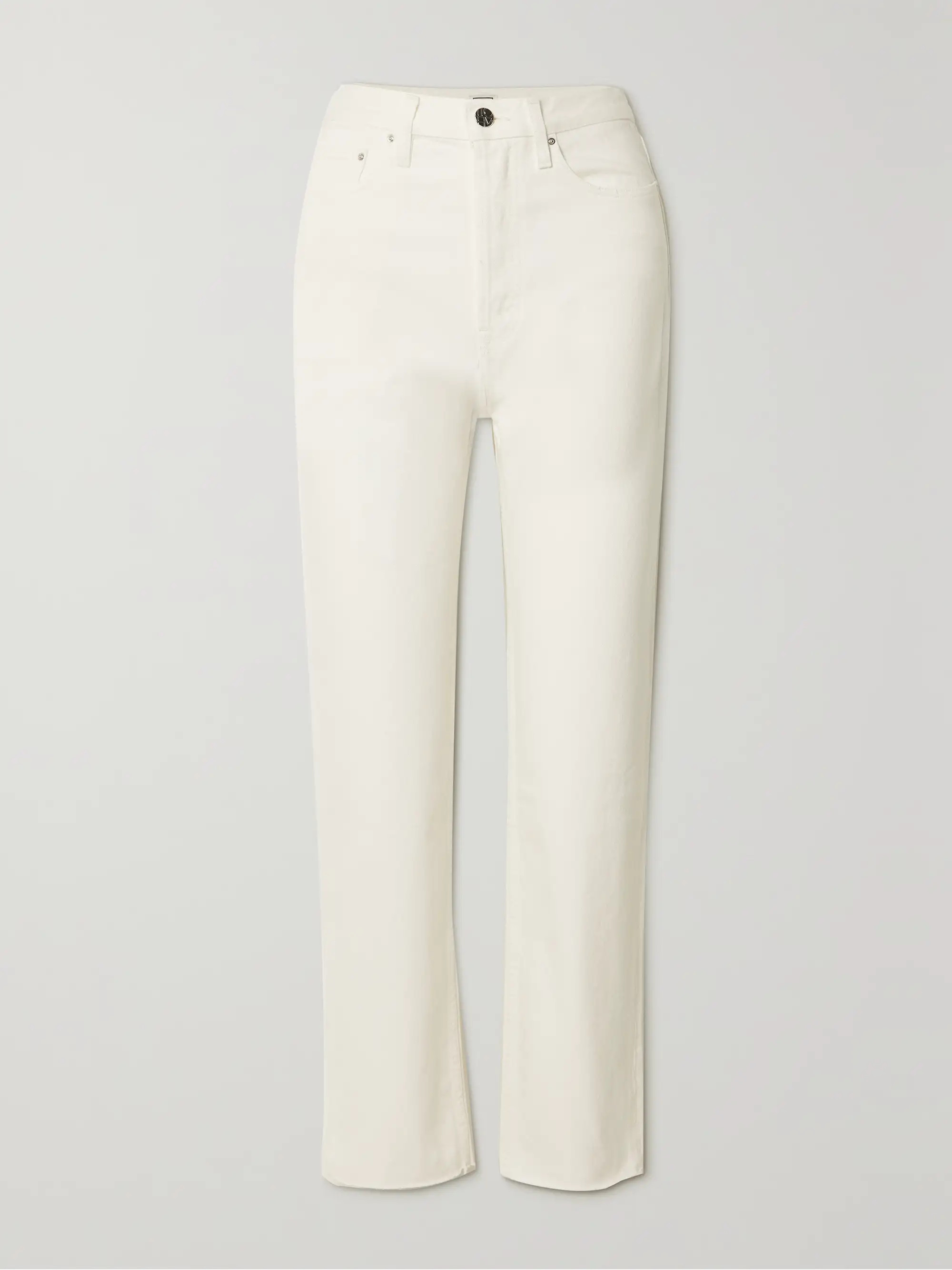 + NET SUSTAIN Classic Cut high-rise straight-leg organic jeans | NET-A-PORTER (US)