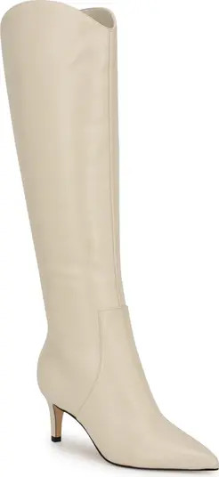 Nine West Sirena Pointed Toe Knee High Boot (Women) | Nordstrom | Nordstrom