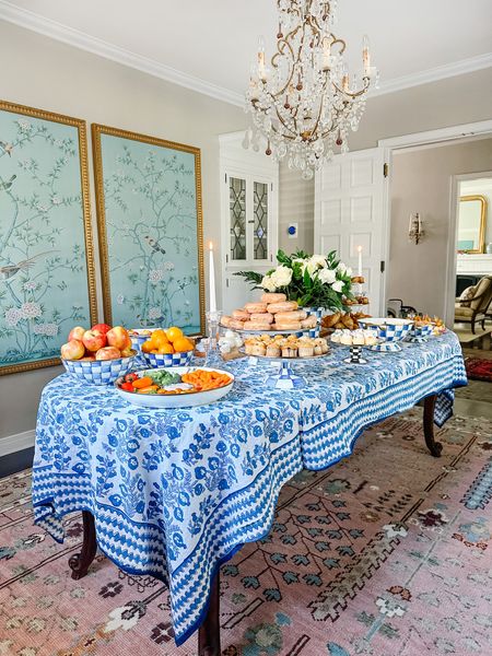Time for brunch!  A blue and white bruncheon, that is! 💙🤍 MacKenzie-Childs is having its Barn Sale, the biggest and best sale of the year, July 20-24 with thousands of the most iconic items up to 60% off.  Each handcrafted piece has a unique signature of its own.  It’s the perfect time to start or add on to your collection!  Shop my picks at @vbradleyinteriors on the @shop.LTK app.  #MCpartner #MacKenzieChilds #MacKenzieChildsStyle #royalcheck #flowermarket

#LTKSeasonal #LTKsalealert #LTKhome