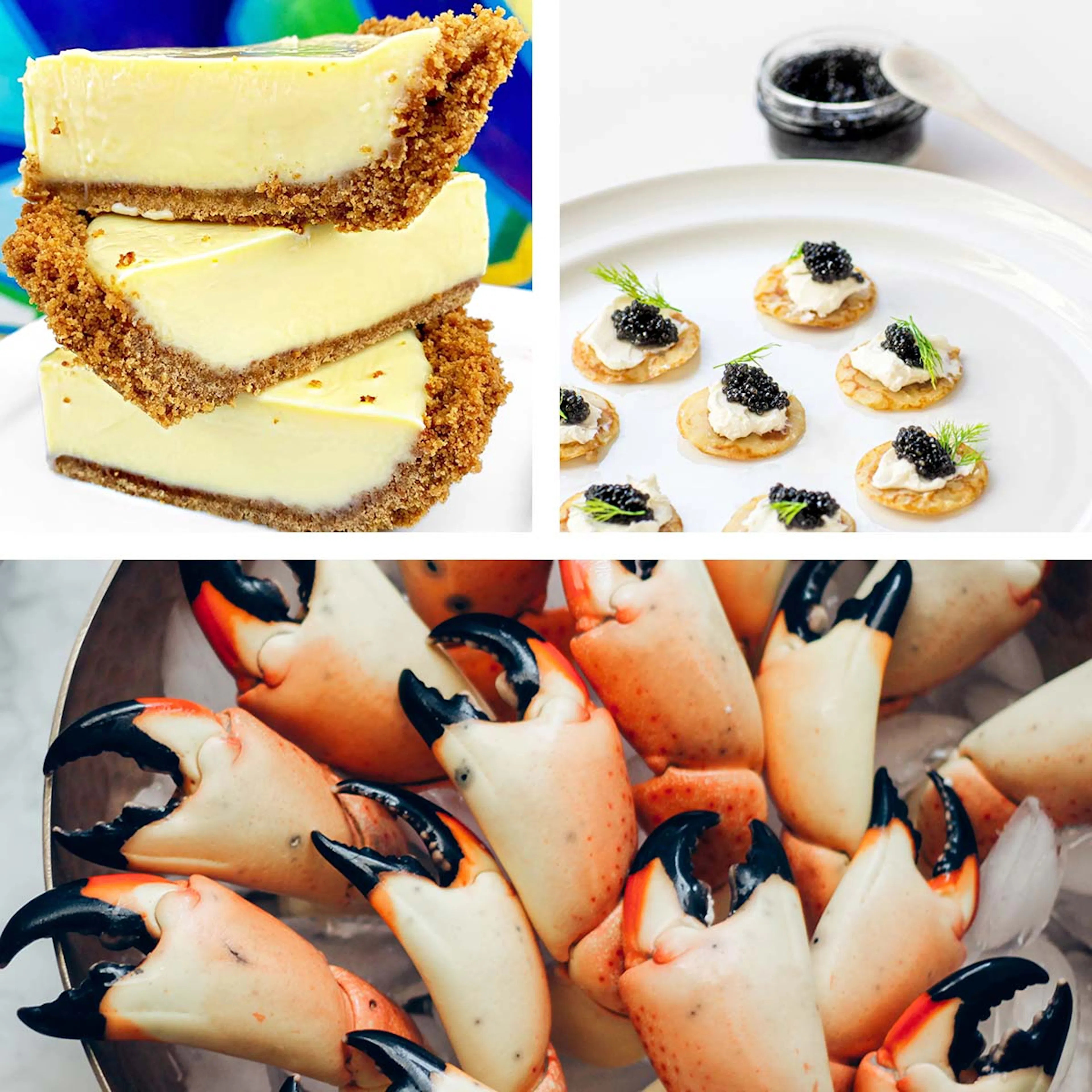 Stone Crab + Caviar + Key Lime Pie by George Stone Crab | Goldbelly | Goldbelly