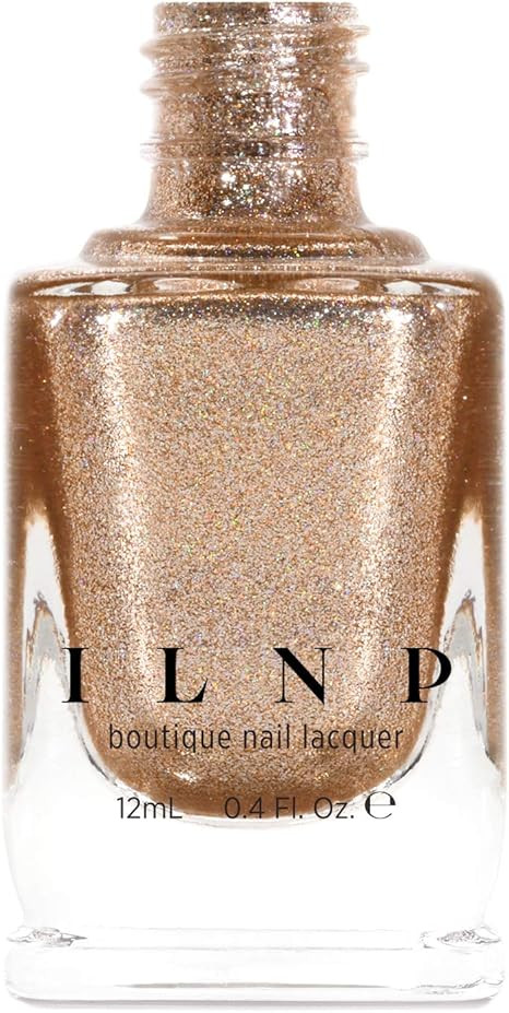 ILNP Mirage - Brilliant Gold Holographic Ultra Metallic Nail Polish | Amazon (US)