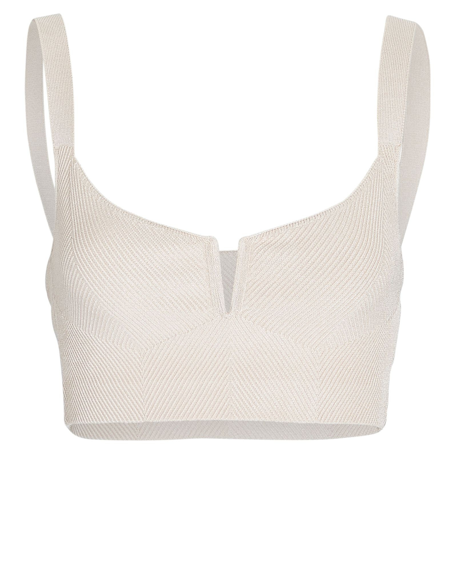 Tera Directional Rib Knit Bralette | INTERMIX
