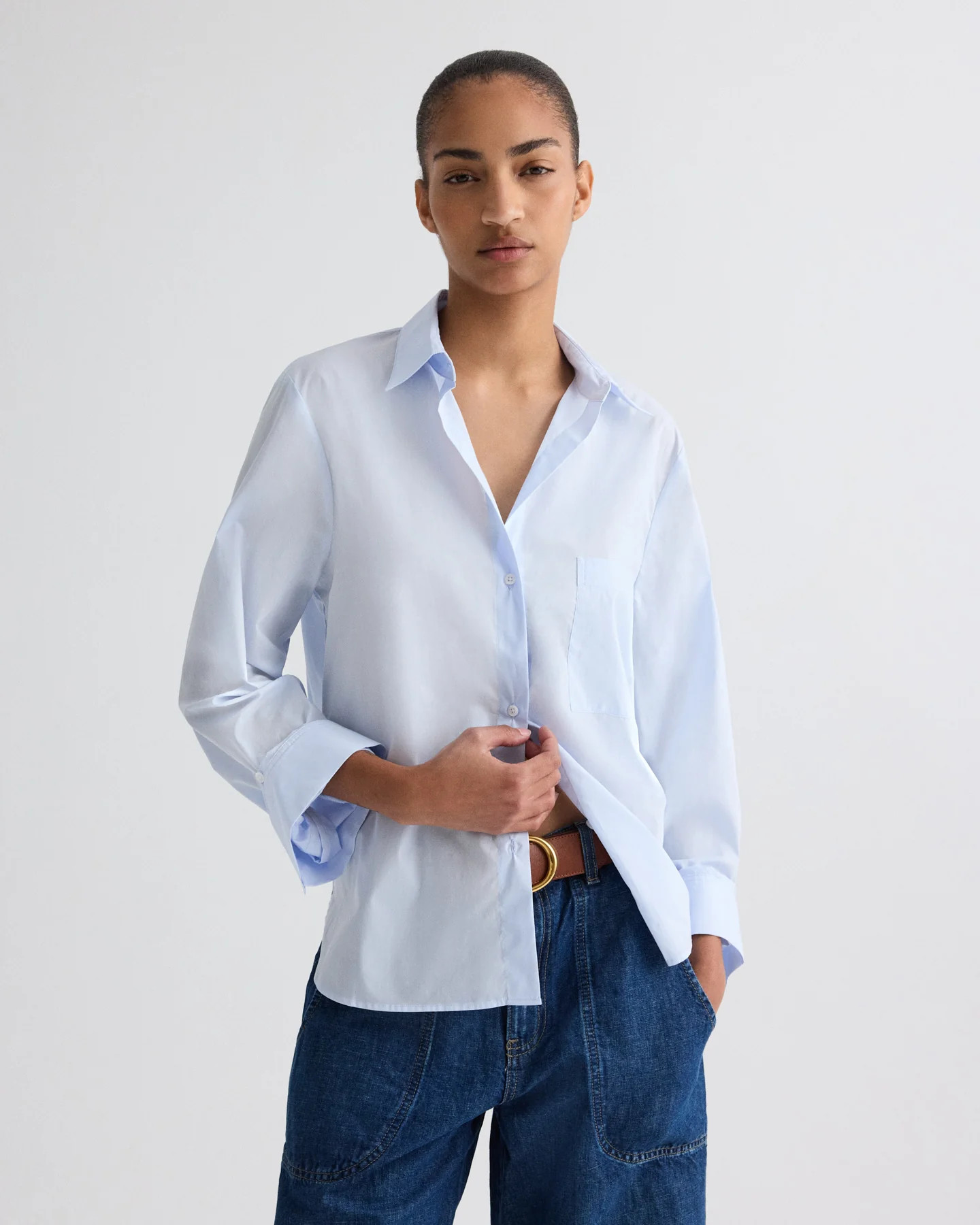 Next Morning Shirt in Superfine Cotton | TWP