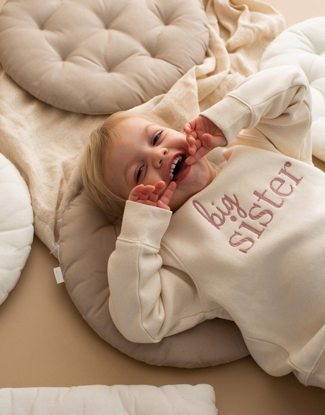 Embroidered Big Sister Sweatshirt - Baby Announcement Sweatshirt - Big Sis Top -  Older Sibling B... | Etsy (US)