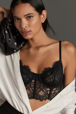 The Giselle Lace Bustier | Anthropologie (US)