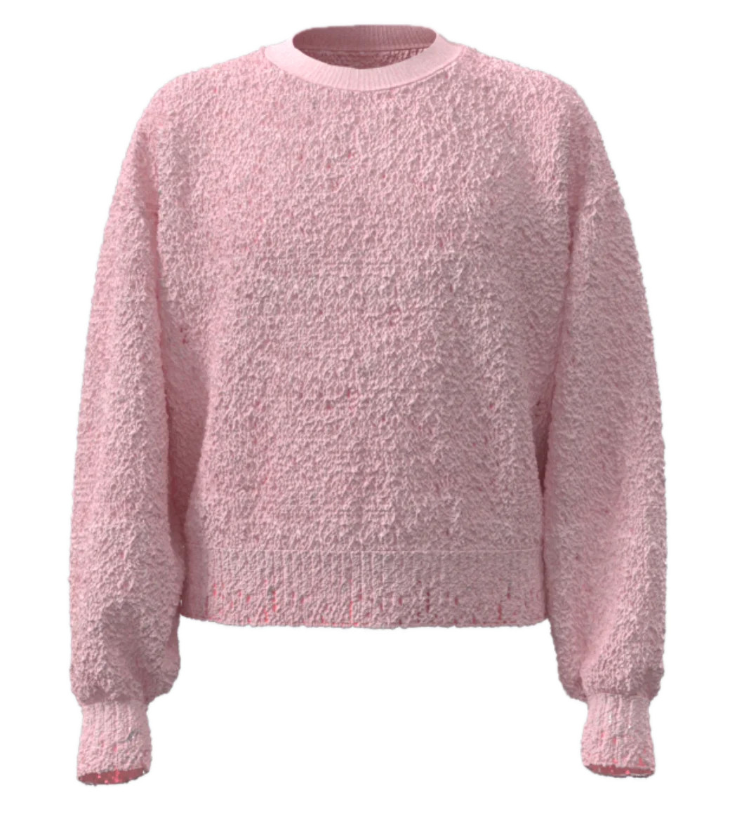Wonder Nation Girls Eyelash Sweater, Sizes 4-18 & Plus - Walmart.com | Walmart (US)